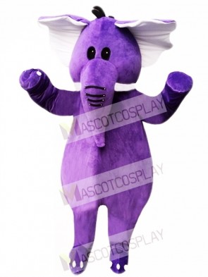 Purple Elephant Mascot Costume For Adults Christmas Halloween