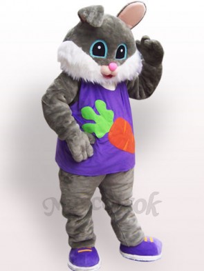 Easter Radish Rabbit Plush Adult Mascot Costume