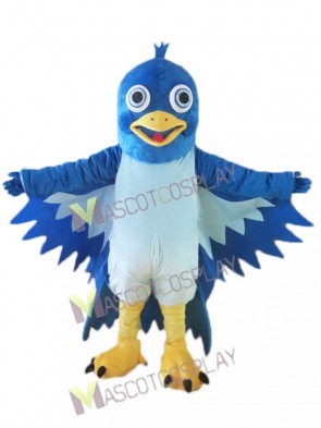 Little Blue Bird Mascot Costume
