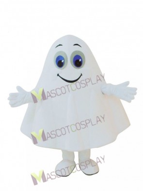 White Ghost Halloween Party Mascot Costume