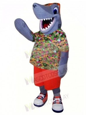 Sport Happy Shark Mascot Costume 