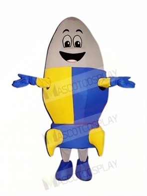 Superb Rocket Mascot Costume 