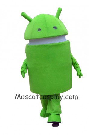 Professional New Android Robot Mascot Costume Facny Dress