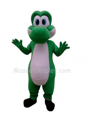 Green Dragon Costume Character Mascot Fancy Dress Outfit
