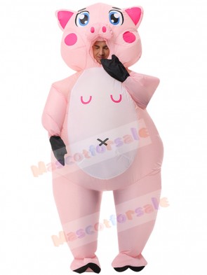 pig inflatable costume