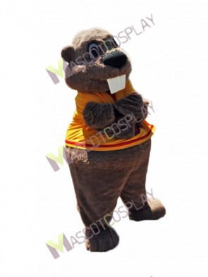 Alex the Beaver Mascot Costume