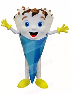 Happy Lightweight Ice Cream Mascot Costume Free Shipping 
