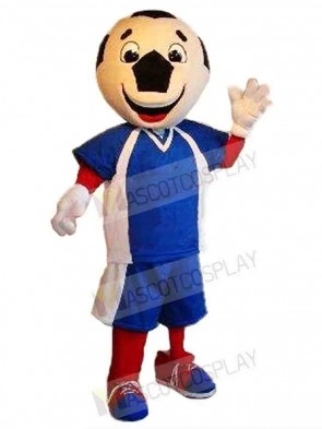Happy Football Mascot Costume 