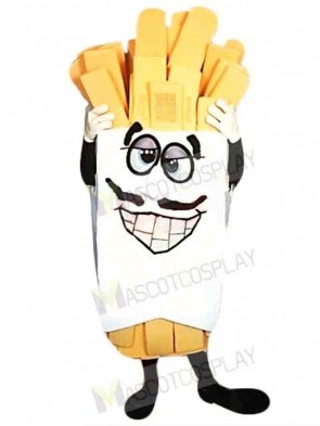 Superb French Fries Mascot Costume 