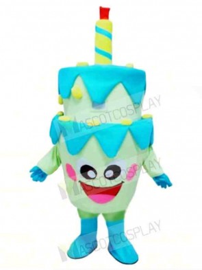 Superb Birthday Cake Mascot Costume 