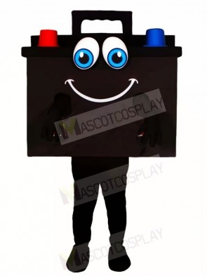 Black Battery Mascot Costumes 