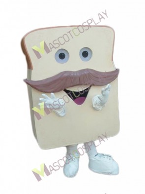 Yummy Slice Bread Mascot Costume 