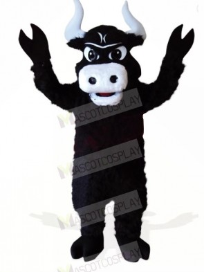 Strong Black Bull Mascot Costumes Animal
