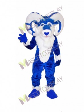 Custom Color Blue Ram Mascot Costume