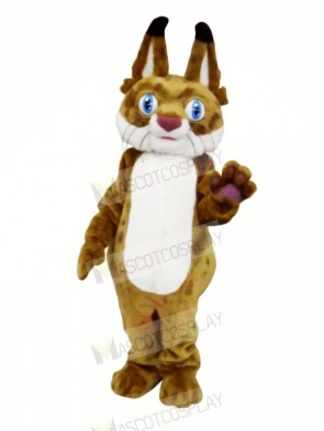 Bobcat with Big Eyes Mascot Costumes Animal
