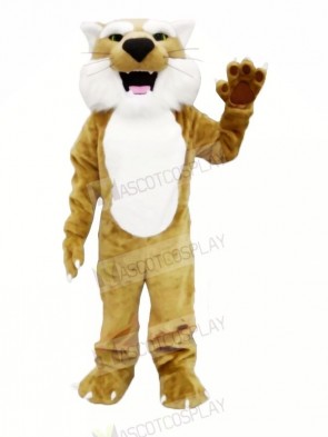 Brown Bobcat Mascot Costumes Animal