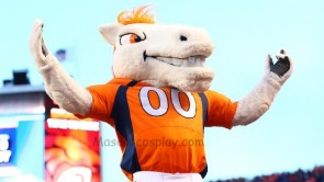 New Mustang Horse Broncos Mascot Costumes Cheerleaders