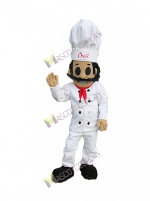 Cook Italian Chef Mascot Costume 