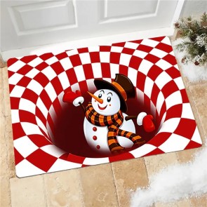 Red and White-Mr.Snowman