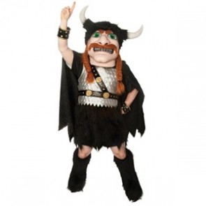 Viking Warrior Mascot Costume