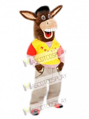 New Martin the Donkey Mascot Costume