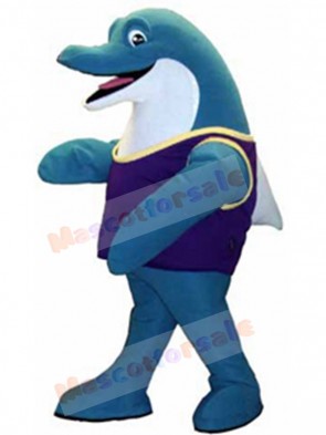 Swift Dolphin mascot costume