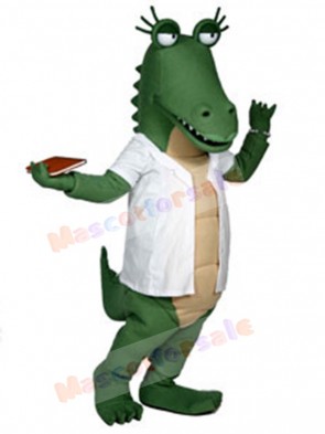 Dr. Ali Gator Crocodile Alligator Mascot Costume Animal