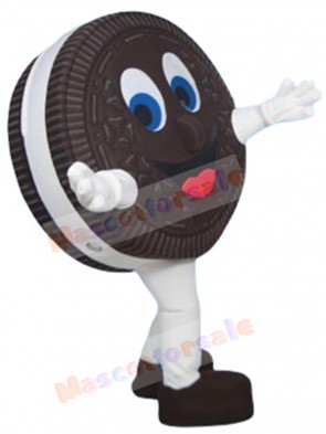 Oreo Sandwich Cookie mascot costume