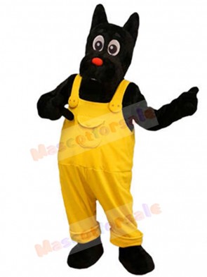 Scottish Terrier Dog mascot costume