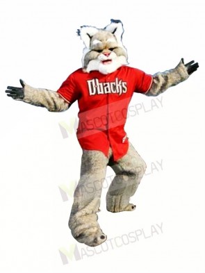 Baseball Bobcat Mascot Costume 
