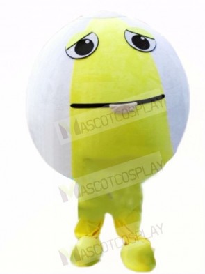 Cartoon Tennis Ball Mascot Costume 