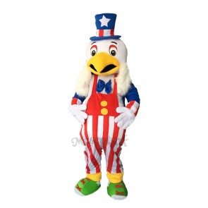Funny American Eagle Mascot Adult Costume 