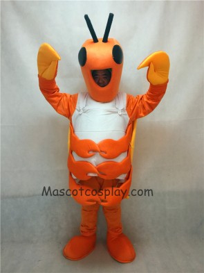 Orange Crab Mascot Costume