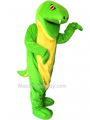 New Green Snake Mascot Costume  