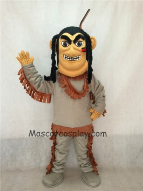 American Indian Brave Mascot Costume