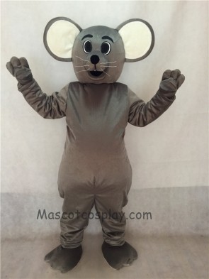 Grey Christopher Mouse Mascot Costume