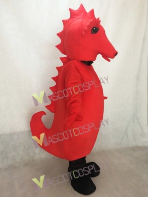 Red Sammy Seahorse Mascot Costume