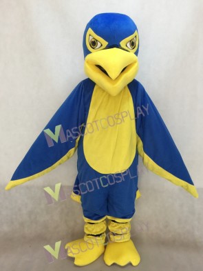 Royal Blue and Yellow Hawk / Falcon Mascot Costume 