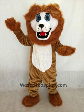 Brown Andy Lion Mascot Costume
