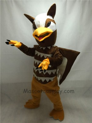 Fierce Brown Griffin Mascot Costume