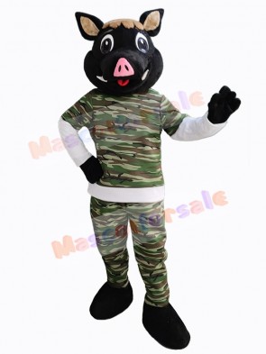 Boar mascot costume
