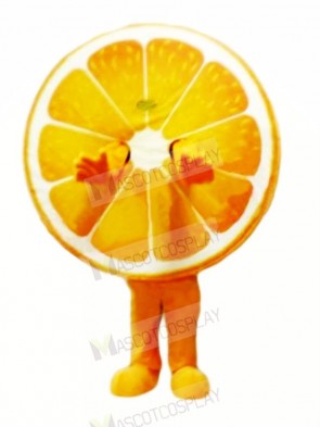 Juicy Orange Mascot Costume Cartoon
