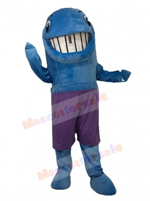 Whale mascot costume