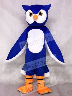 Blue Owl Mascot Costumes Animal