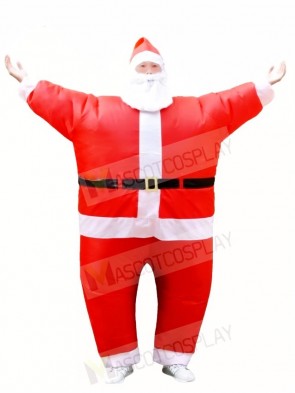 Santa Claus Inflatable Halloween Christmas Xmas Costumes for Adults