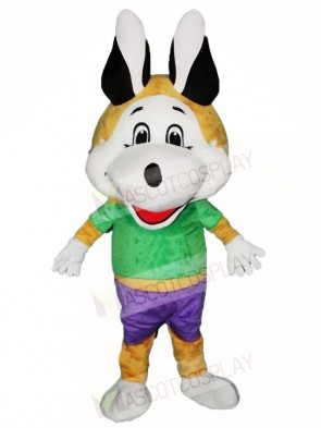 Black Ears Dog Fox Mascot Costumes Animal 
