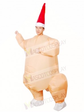 Roast Turkey Chicken Inflatable Halloween Christmas Costumes