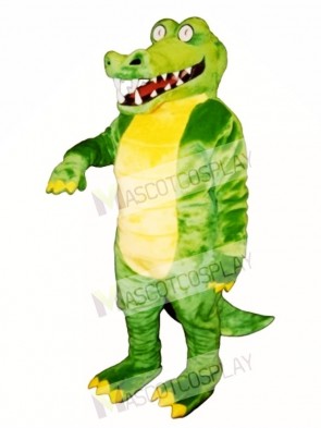 Brawny Gator Mascot Costume