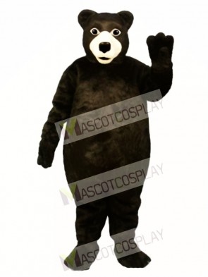 Fat Brown Bear Mascot Costume