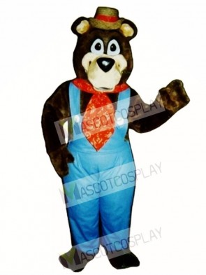 Cute Doggone Bear Mascot Costume